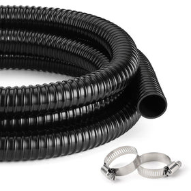 ZhiYo 1-1/4 inch pond tubing, 10 ft length, ideal for easy pond connections and upgrades.