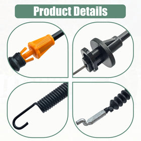 ZHNsaty deck engagement cable 746-04173a; precise pull action for Troy-Bilt mowers