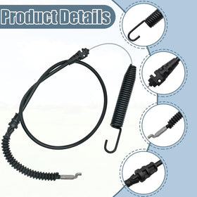 ZHNsaty PTO Cable Rider ends detail highlights Z bend and spring ends for secure operation