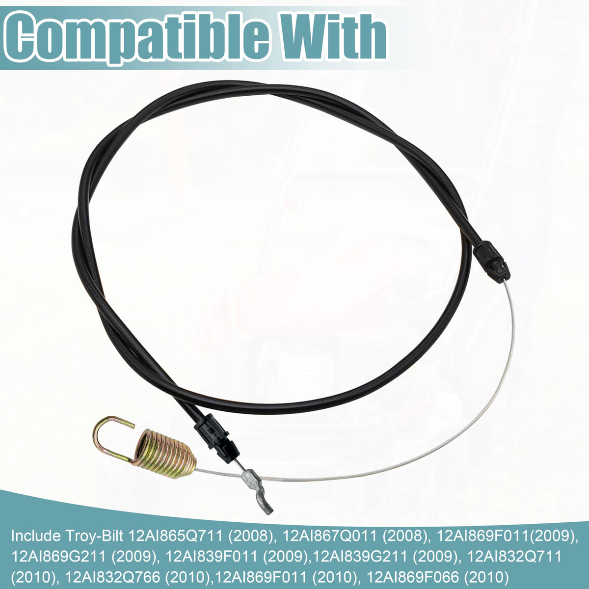 ZHNsaty Troy-Bilt tiller drive control cable installation ready