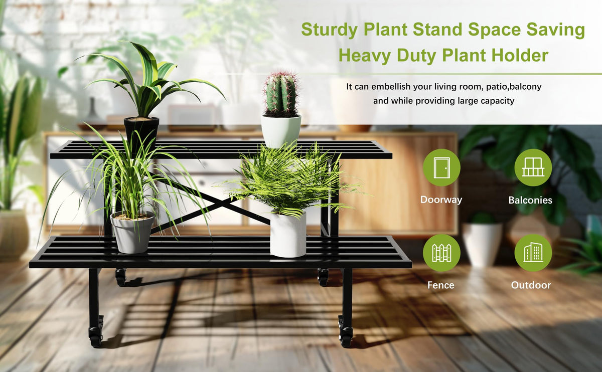 Zhongma plant stand being assembled with clear setup steps