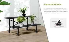 Zhongma stand with four wheel casters and brakes for smooth repositioning