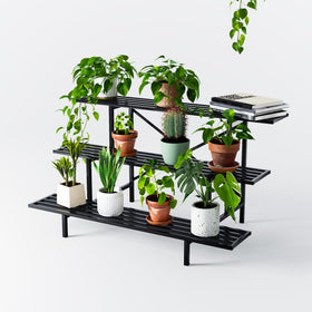 Zhongma 3-tier plant stand assembly instructions for quick setup.