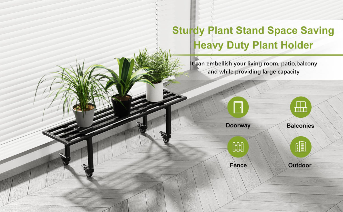Zhongma heavy-duty plant stand base highlighting sturdy steel construction