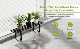 Zhongma heavy-duty plant stand base highlighting sturdy steel construction