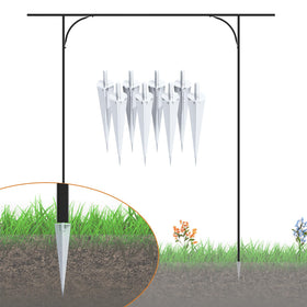 Zhongma arbor aluminum ground stakes provide stable anchoring