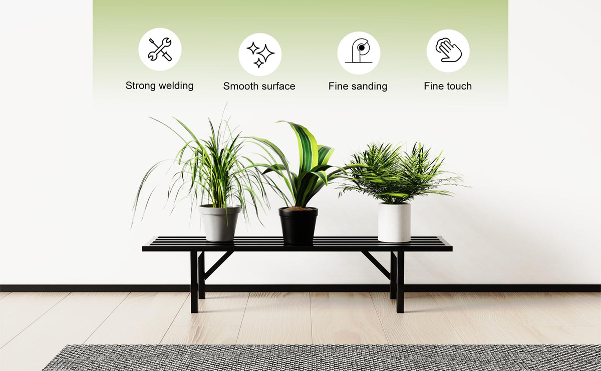 Zhongma Metal Plant Stand assembly parts image illustrating quick setup
