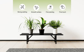 Zhongma Metal Plant Stand assembly parts image illustrating quick setup
