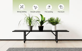 Zhongma stand with brakes—secure placement on any floor for peace of mind