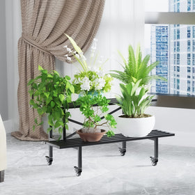 Zhongma powder-coated steel frame resists rust and weather.