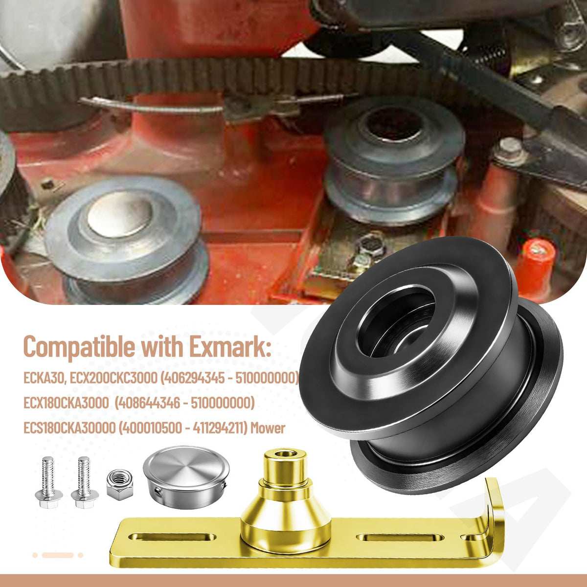 ZHONGXIA 120-3335 belt designed for Toro and Exmark mowers.