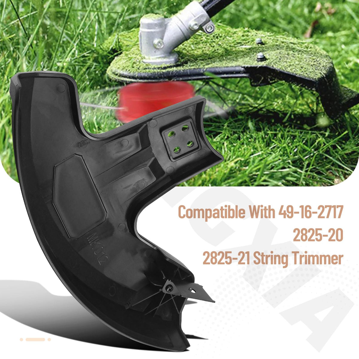 ZHONGXIA guard assembly side profile shows secure mount compatibility.