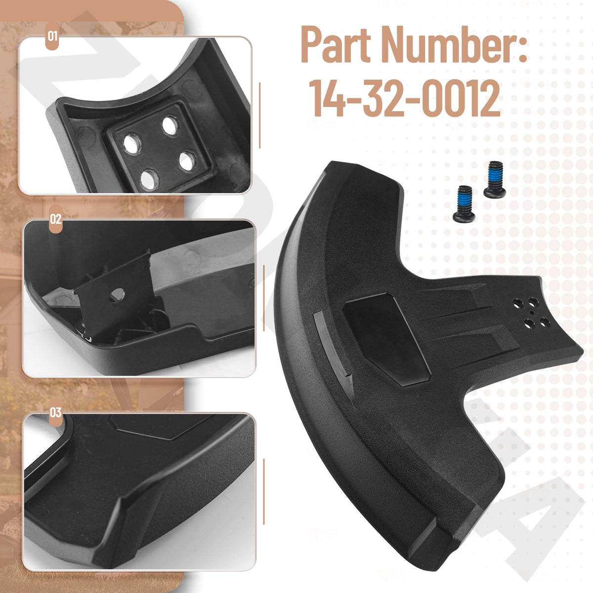 ZHONGXIA guard-assembly quick-install for worn guard replacement.