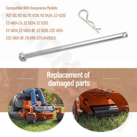 ZHONGXIA 176066 roller and rod set fits MZT50 and MZ models for dependable deck function