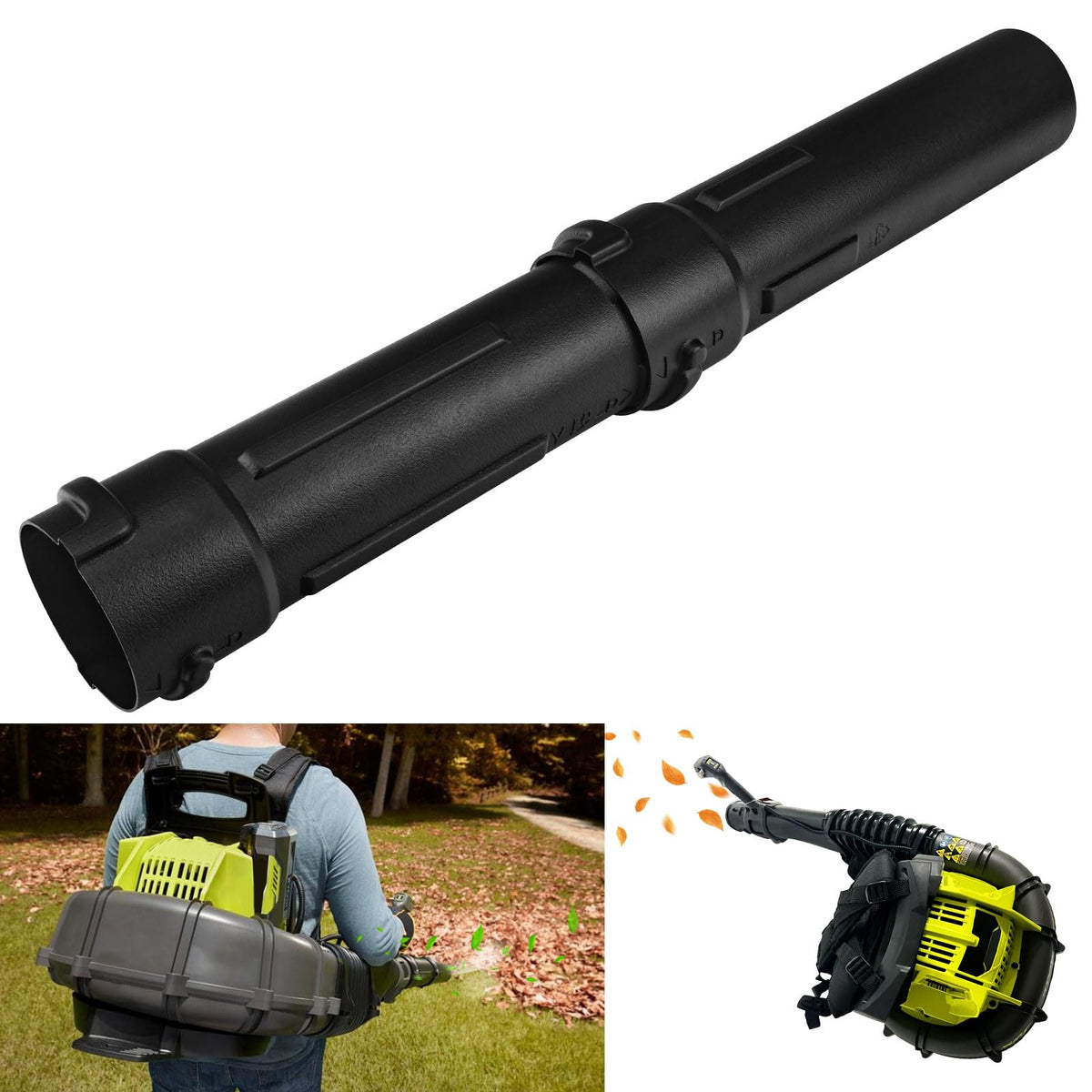 ZHONGXIA blower tube set assembly guide for fast, tool-free installation.