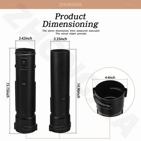ZHONGXIA blower tube set fits Homelite Ryobi 40V models for reliable compatibility.