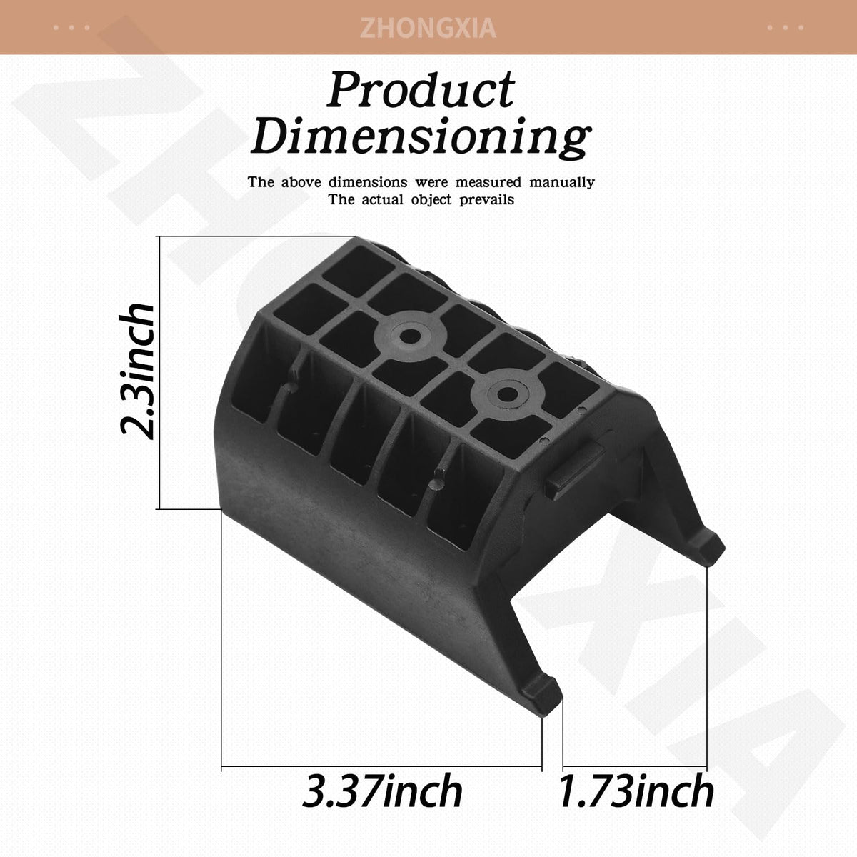 ZHONGXIA sturdy hardware included for secure wall mounting.