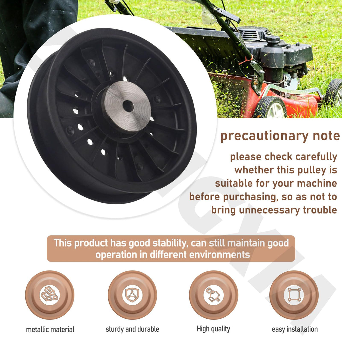 ZHONGXIA idler pulley AUC10057 compatible with Z535M.