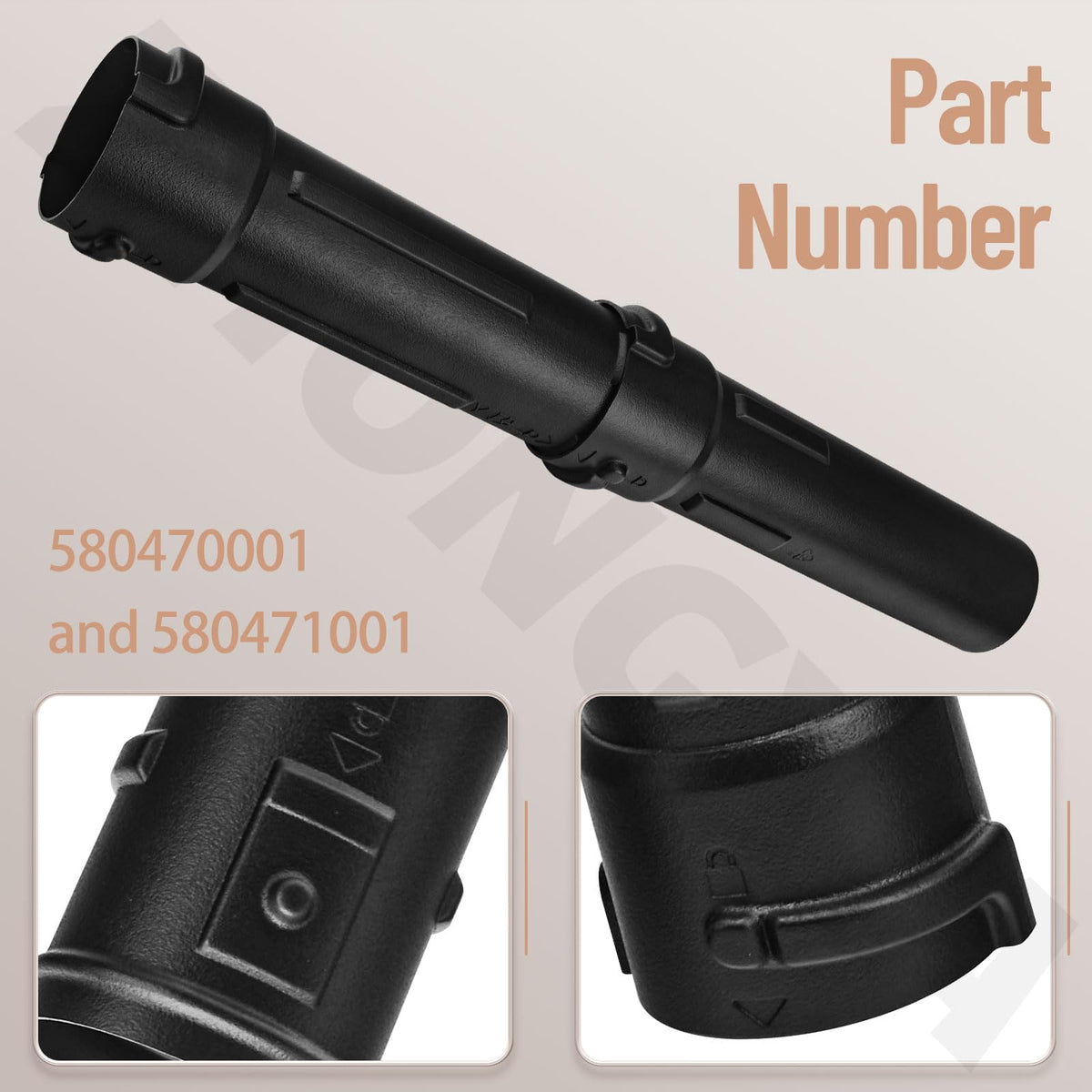 ZHONGXIA packaging clearly labels part numbers for safe replacement.