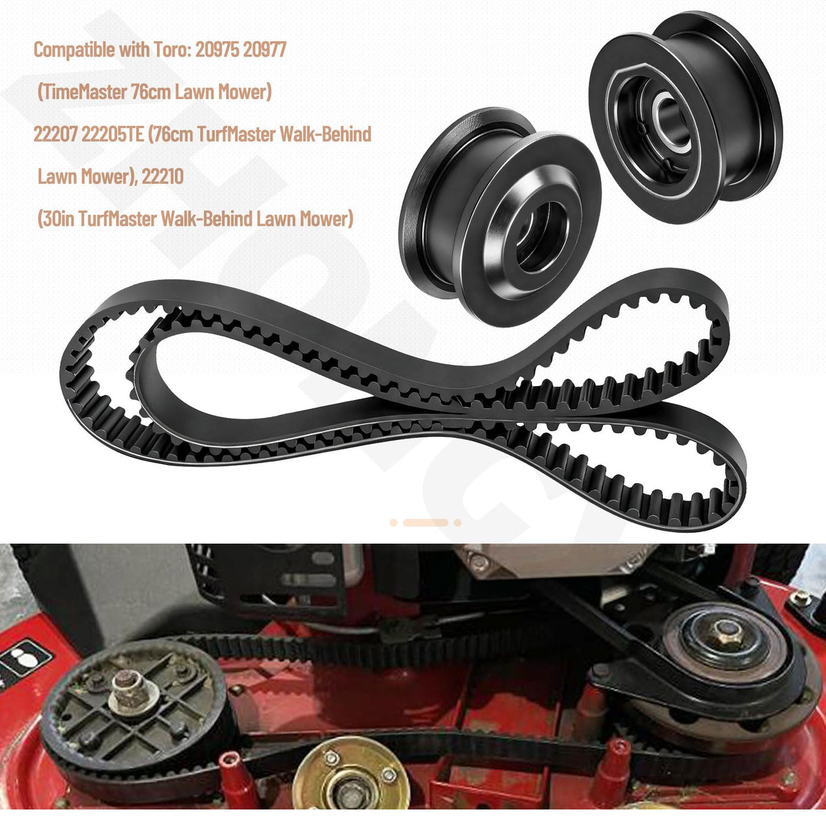 ZHONGXIA parts ready for Toro TimeMaster and TurfMaster compatibility.