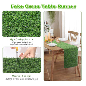 ZHOUXITU wedding and baby shower tables gain vibrant, low-maintenance greenery