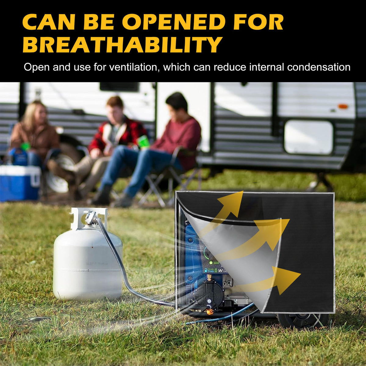 ZHOUZHOU generator cover weather and UV resistant for outdoor durability
