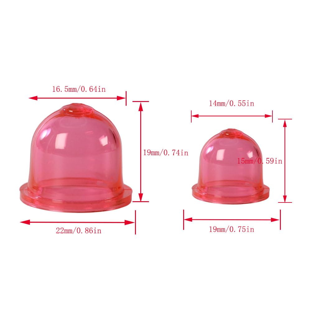 ZHRANXZ compatibility chart image showing cross-brand primer bulb use for trimmers and blowers
