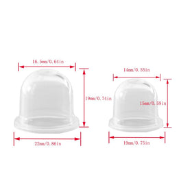 ZHRANXZ primer bulb packaging and installation guide highlighting easy replacement