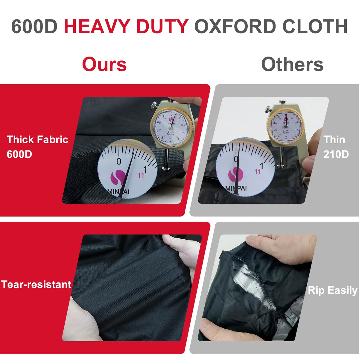 ZHSX adjustable Velcro straps on the sides for a snug fit