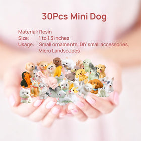 ZHUOAOO cake topper miniature dog adds whimsy to celebrations.