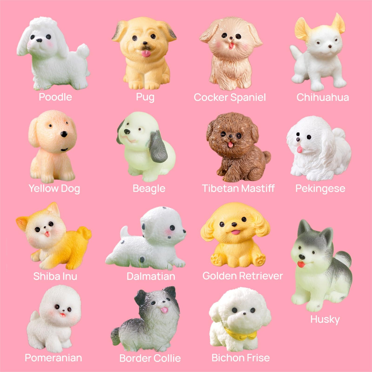ZHUOAOO corgi dog figurine ideal for shelf displays and gifts.