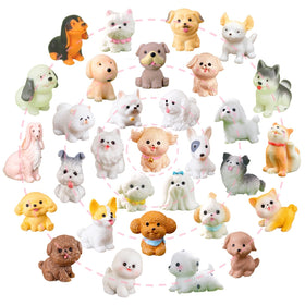 ZHUOAOO samoyed dog figurine enhances desk decor with lifelike detail.