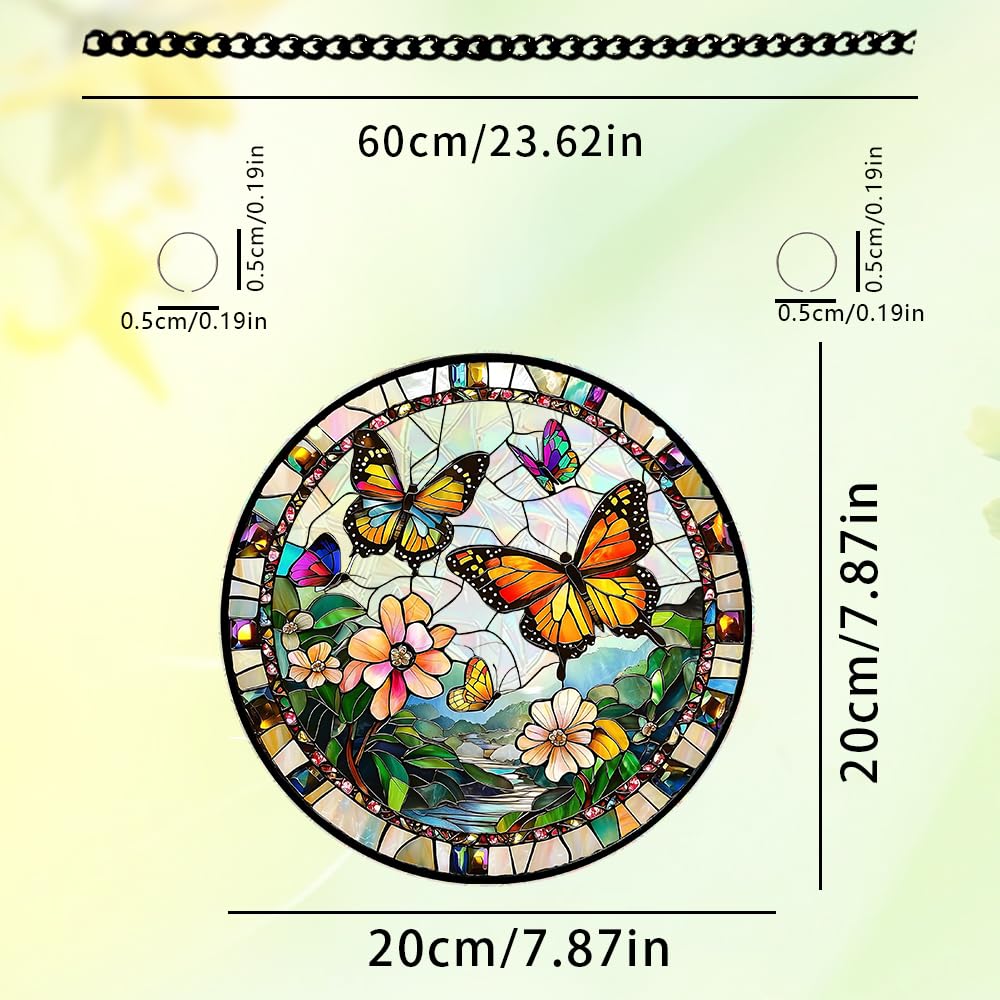 Zhuoyaju Christian suncatcher offers faith-inspired decor