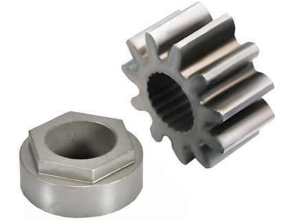 Zhuried steering pinion gear for Cub Cadet with precise steering and easy installation.