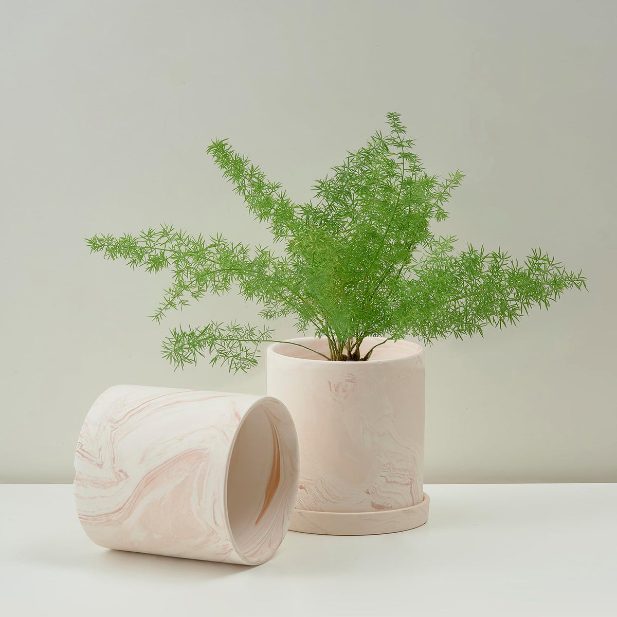 ZICZAMLA indoor plant pot ideal for windowsills and tabletops.