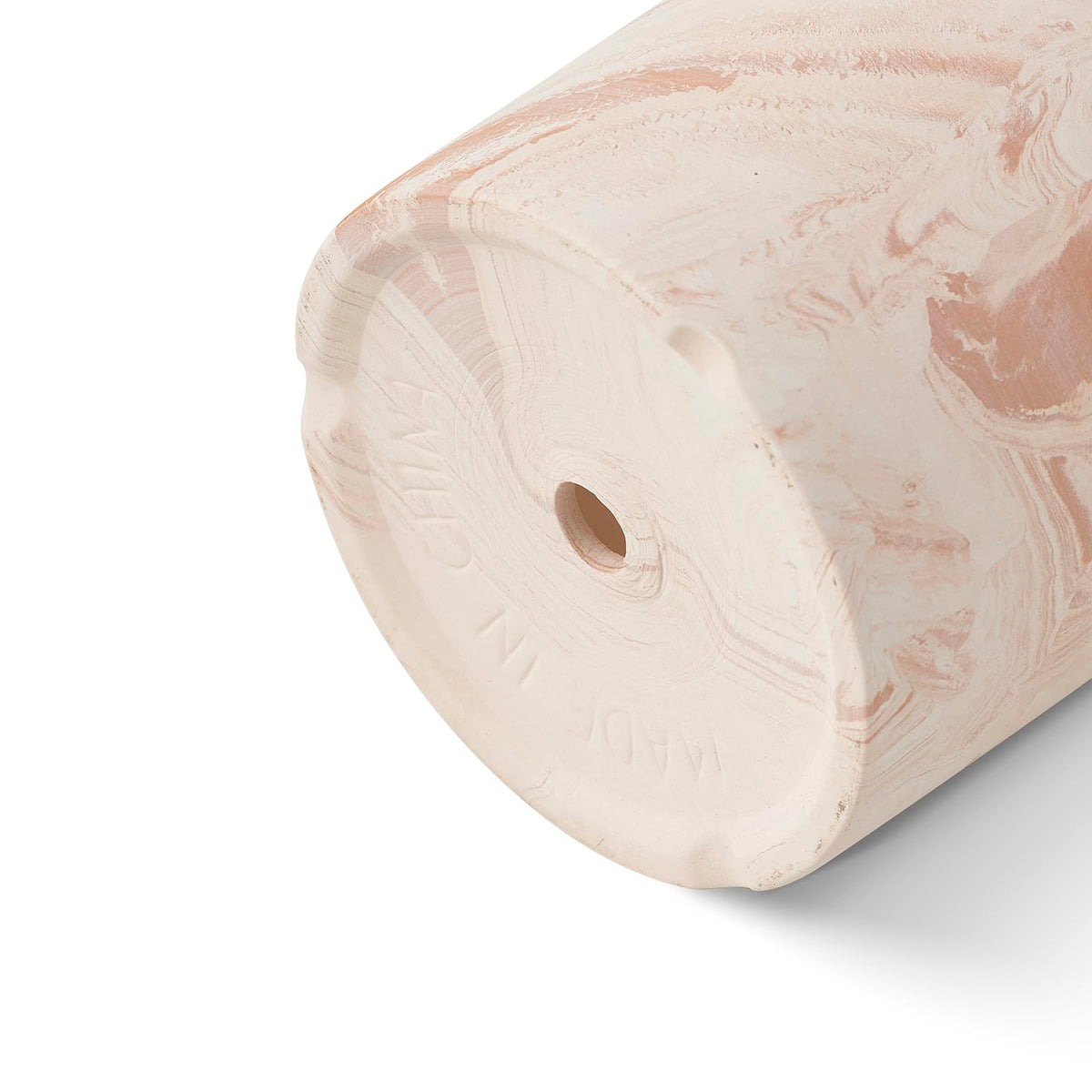 ZICZAMLA planter with durable stoneware for outdoor spaces.