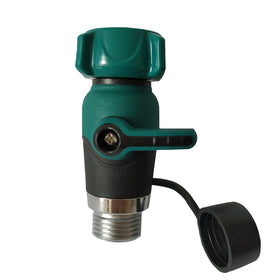 Zifoudvs garden hose shut-off valve showing 1-way flow control for lawn irrigation