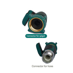 Zifoudvs heavy-duty zinc alloy body highlights durable outdoor watering