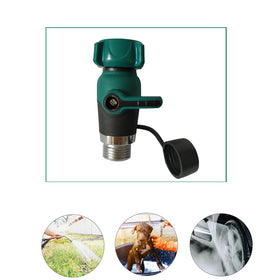 Zifoudvs outdoor faucet connection demonstrating reliable garden hose setup