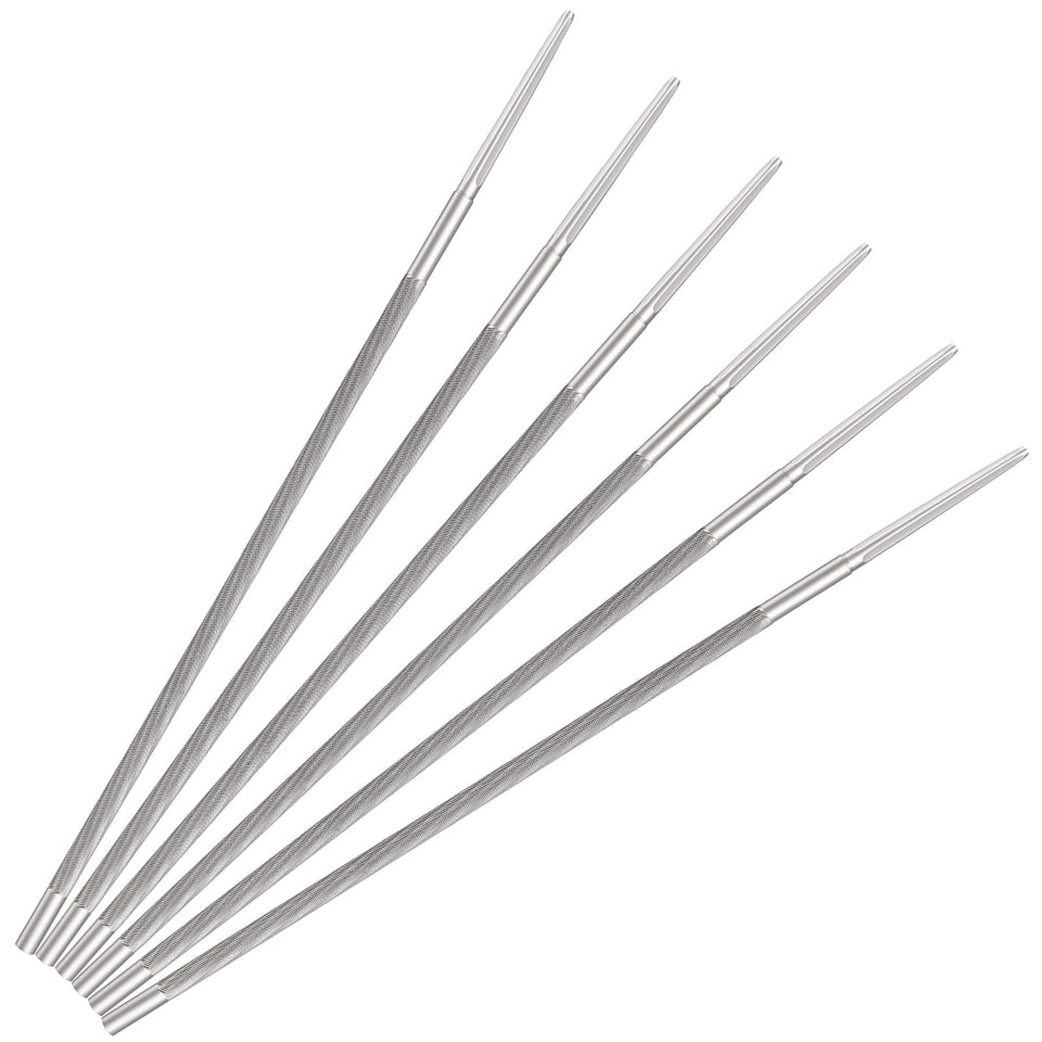 Zigdiptek 7/32 round file for 3/8 and .404 pitch chains, six-pack sharpening kit.