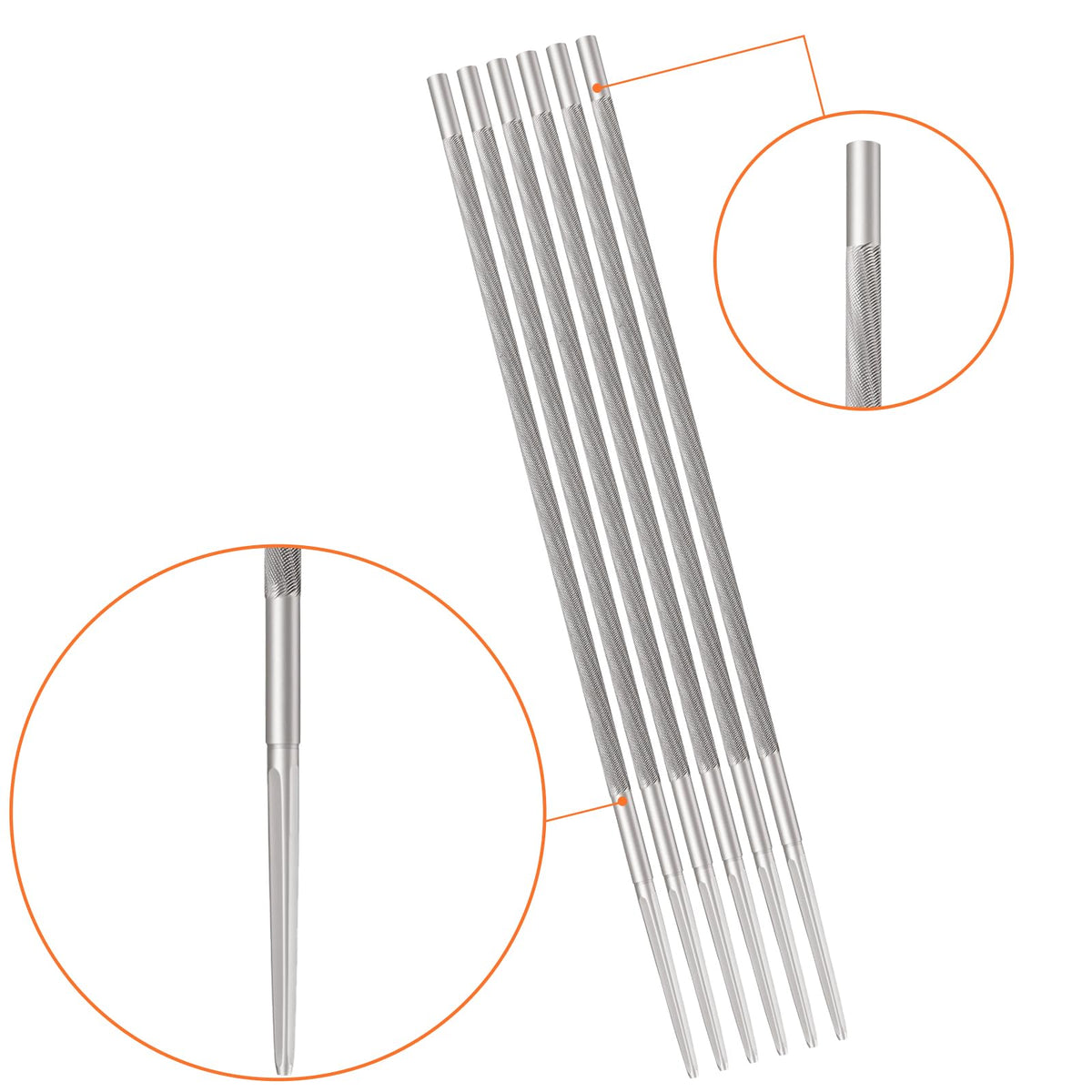 Zigdiptek uniform spiral teeth file for smoother cuts.