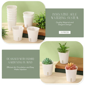 Ziliny pot with rope absorption for balanced watering and healthy roots.