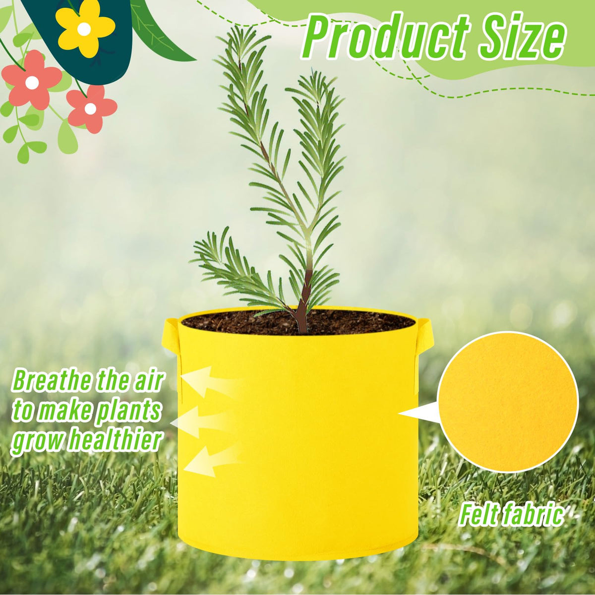 Ziliny orange grow bag ideal for herbs and vegetables