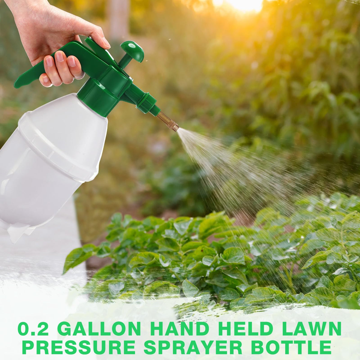 Ziliny durable PP body with rust-resistant brass nozzle