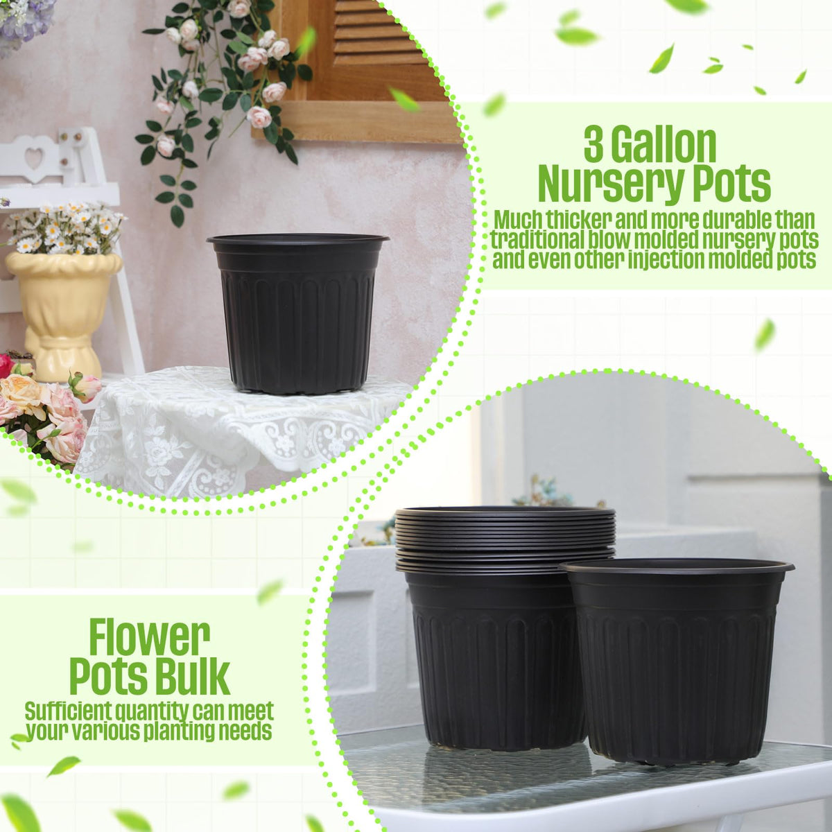Ziliny indoor-outdoor plant pot ideal for seedlings and cuttings