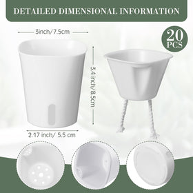 Ziliny pot with visible water level window for easy monitoring.