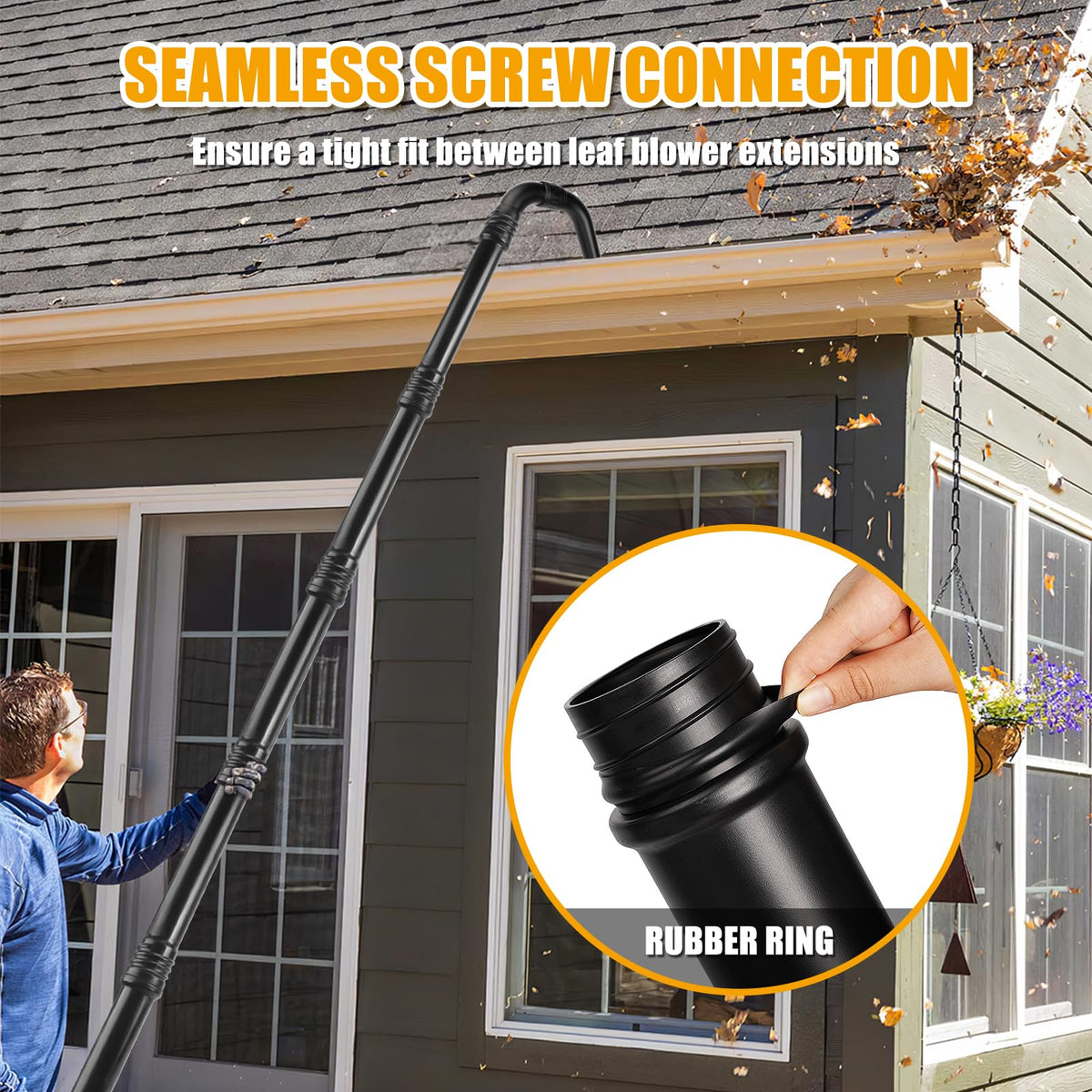 Zipcase kit with secure screw connection reducing air leaks during use