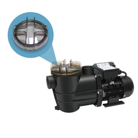 Zipool filter system cap assembly compatible with 12-16 inch units for above-ground pools.