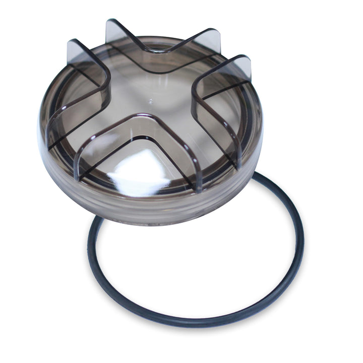 Zipool pool pump strainer lid demonstrates durable housing for quick maintenance.