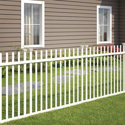Zippity No-Dig Fence panel assembly for quick yard boundary setup.